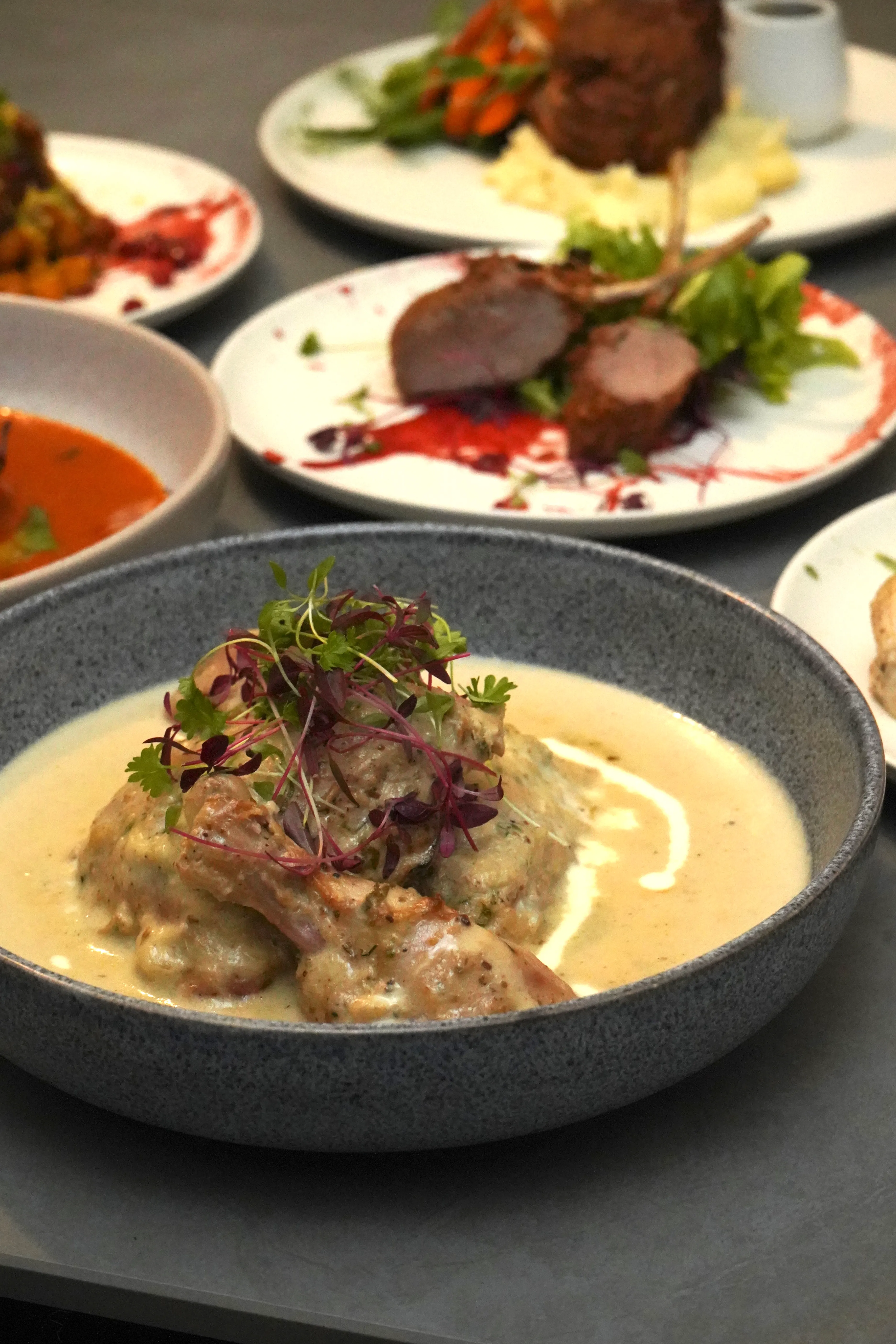 A private dining course.