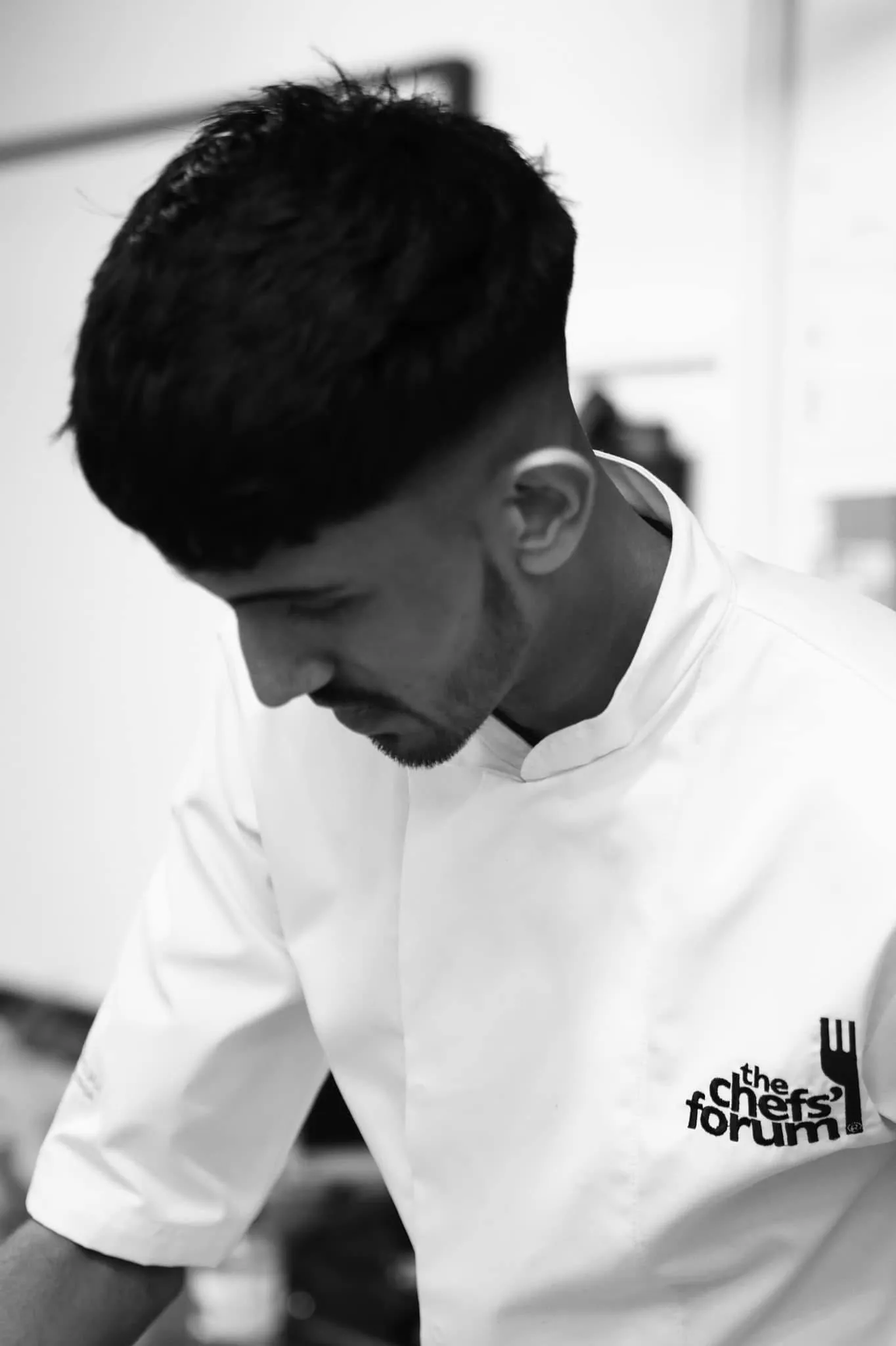 Chef Jubz, portrait.