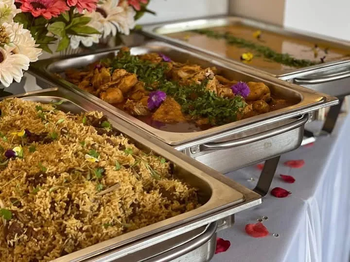 Catering, in service.